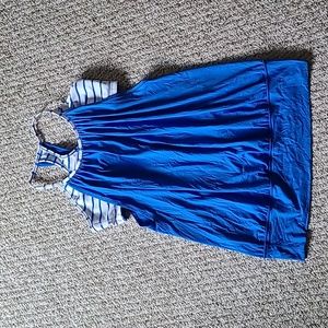 Lululemon Size 12, No Limits Tank Blue